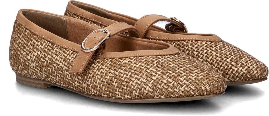 Marco Tozzi Ballerina's Dames Cognac - Foto 4