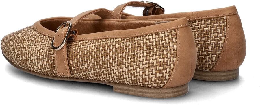 Marco Tozzi Ballerina's Dames Cognac - Foto 5