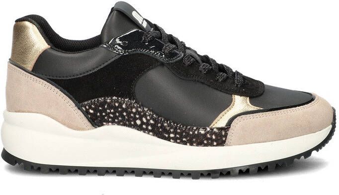 Maruti Billa Sneakers Zwart Black Beige Metallic Gold - Foto 4