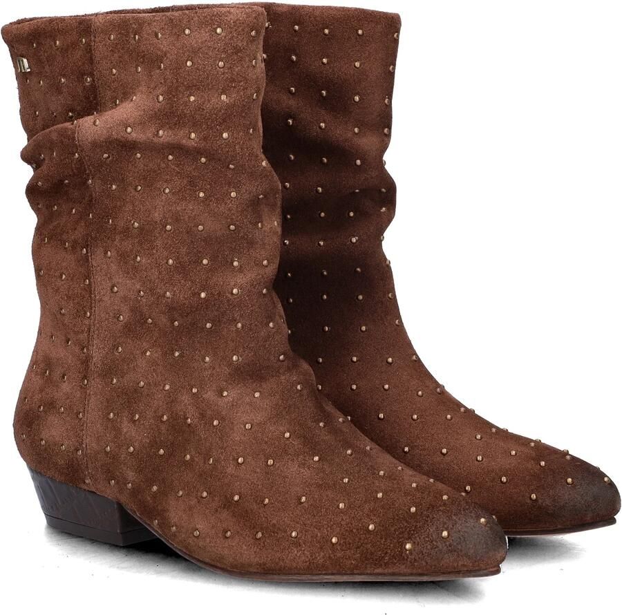 Maruti Dames Enkellaars Amina Studs Dark Brown Donkerbruin - Foto 3