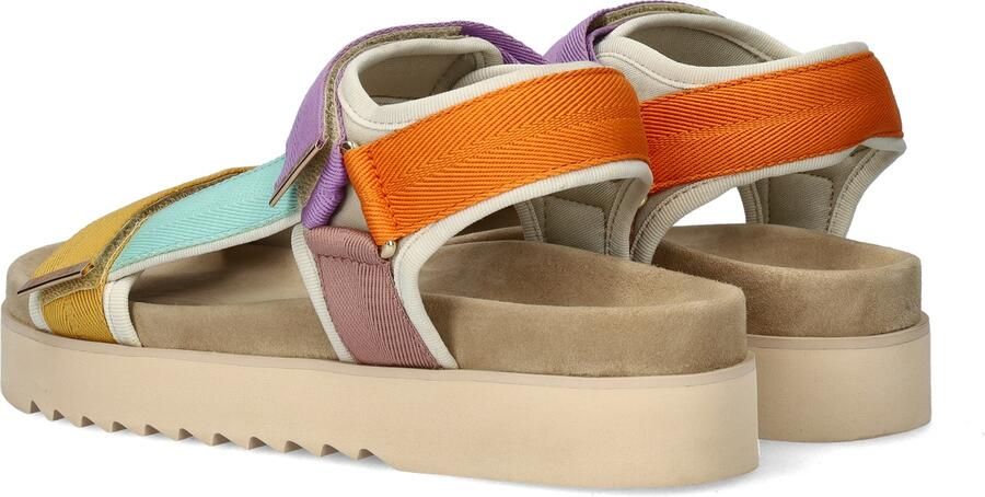 Maruti Beau sandalen met klittenband Multi Textiel Plateau sandalen Dames - Foto 8