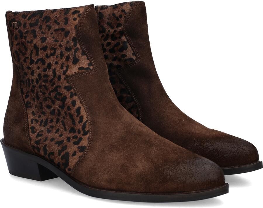 Maruti Gavi Suede Hairon DBrown DN1 Enkellaarzen Bruin Suede Dames Bruin - Foto 2
