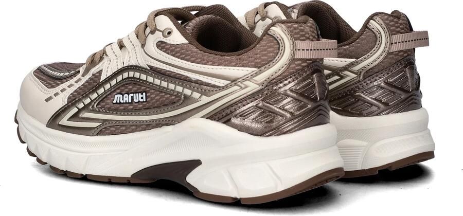 Maruti Nola Leather Offwhite V78 Sneakers Bruin Brons Wit Leer en Mesh Dames Bruin Brons Wit - Foto 13