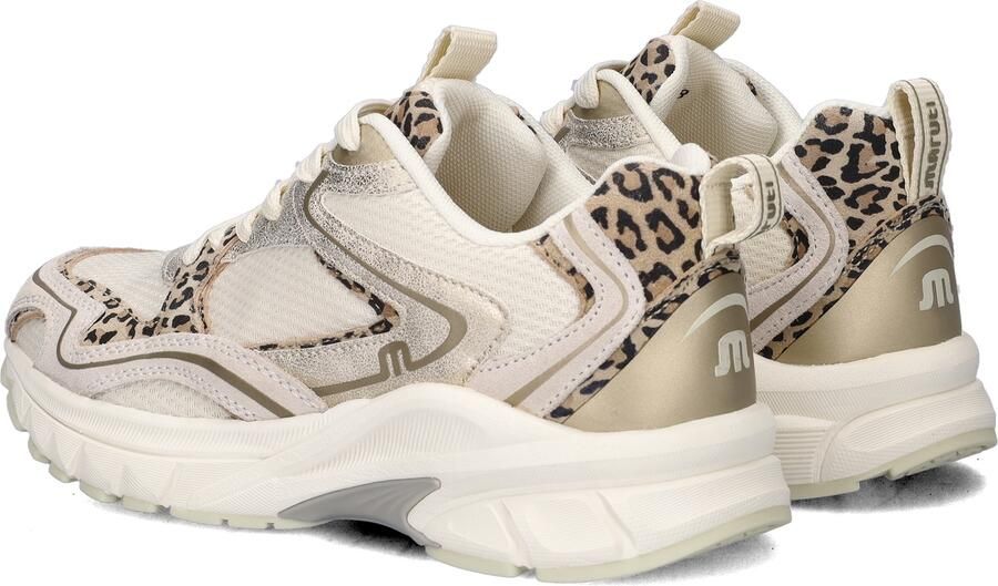 Maruti Novi Leather U82 Beige Leopard Sneakers Beige Luipaard Leer Dames Beige Leopard - Foto 5