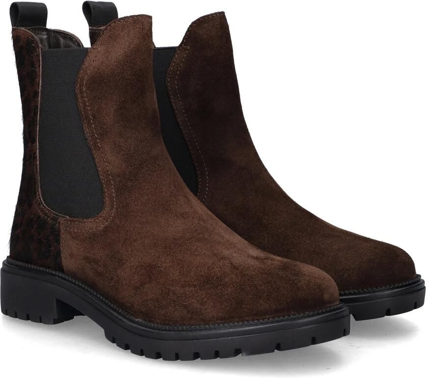 Maruti Tommy Chelseaboots Dames Bruin - Foto 2