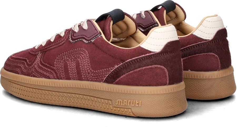 Maruti Bordo Suede Dames Sneakers Yale 66.1844.05-F36 - Foto 6