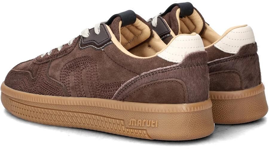 Maruti donkerbruine suede dames sneakers Yale - Foto 5