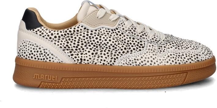 Maruti Yale Sneakers Dames Leren Sneaker Beige - Foto 9