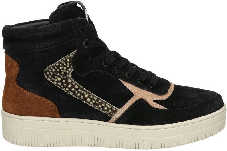 Maruti Mona Sneakers Zwart Black Mauve Rust Pixel B - Foto 4