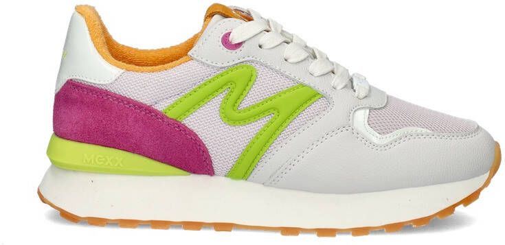 Mexx Kleurrijke Lage Top Juju Sneakers Multicolor Dames - Foto 6