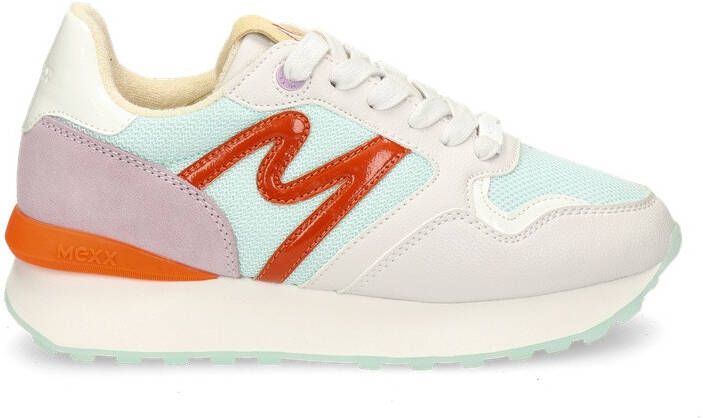 Mexx Sneakers Juju MXHY008301W-3029 Wit Blauw - Foto 5