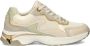 Mexx Portia Love chunky sneakers ecru lichtgroen - Thumbnail 3