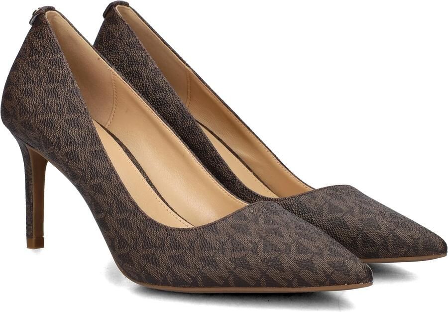 Michael Kors Alina Flex Pump Dames Hak Bruin - Foto 3