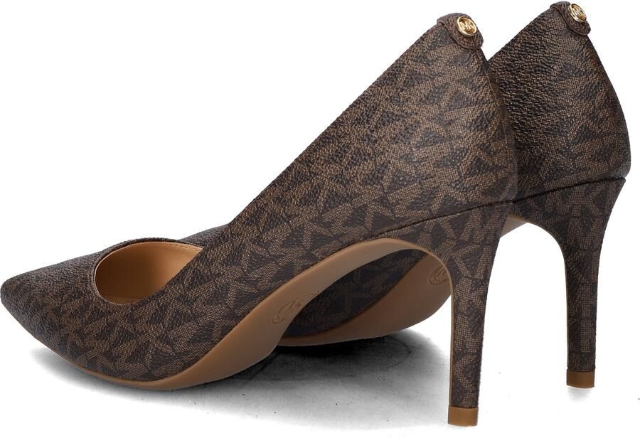 Michael Kors Alina Flex Pump Dames Hak Bruin - Foto 4