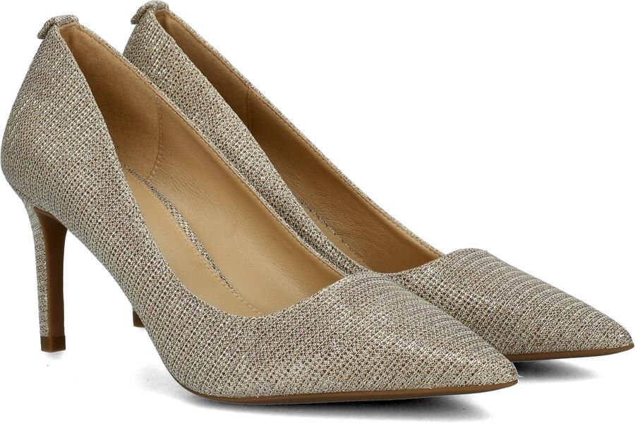 Michael Kors Elegante Hakken Vegan Lederen Schoenen Yellow Dames - Foto 7
