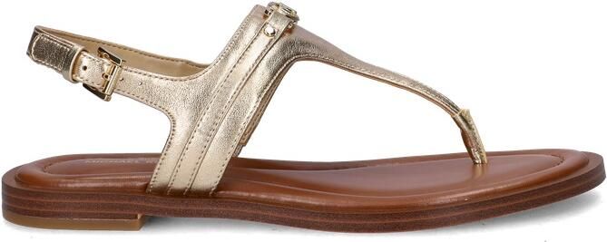 Michael Kors Mandy Thong Sandal Sandalen Dames Goud - Foto 3