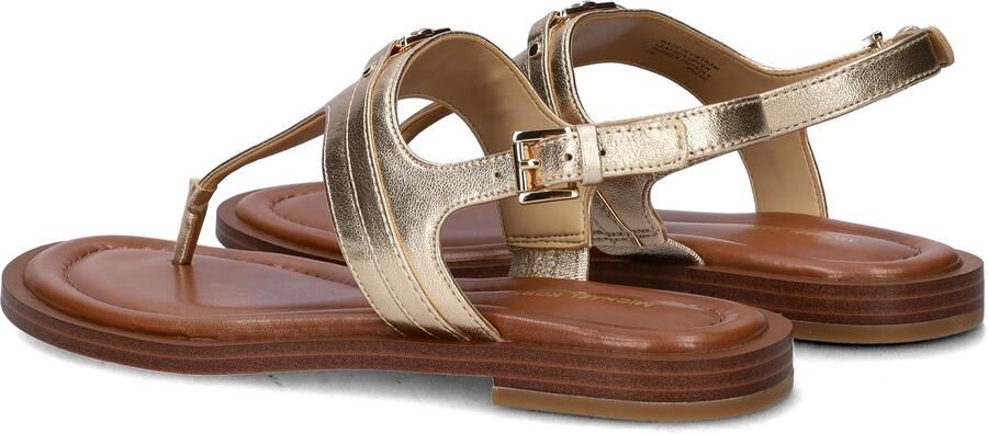 Michael Kors Mandy Thong Sandal Sandalen Dames Goud - Foto 5