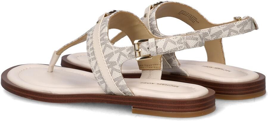 Michael Kors Dames Sandalen Mandy Thong Sandal Cream Beige - Foto 7