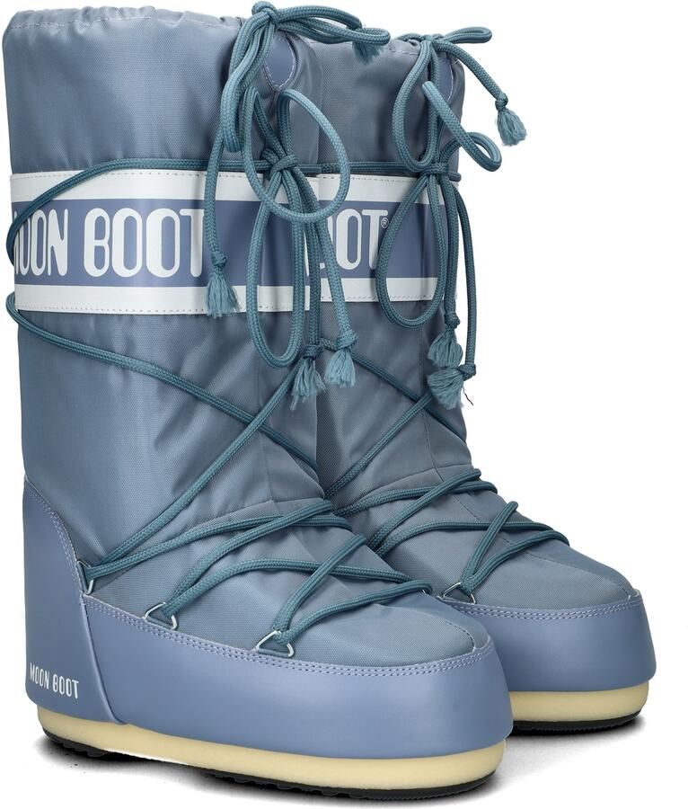 MOON BOOT Snowboots Dames Nylon Veter Snowboot Maat: 39 41 Materiaal: Nylon Kleur: Grijs - Foto 6