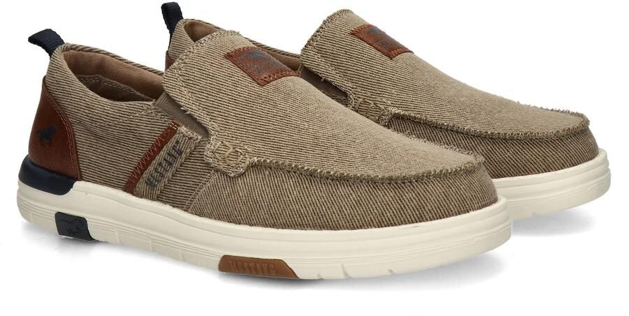 Mustang Sneakers Laag Sportief Beige - Foto 9