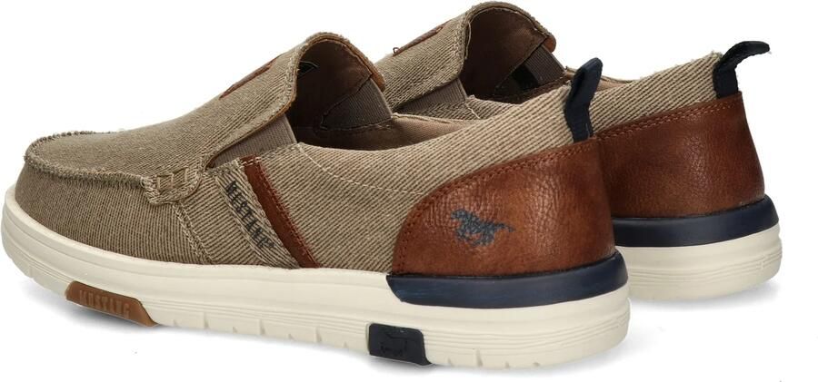 Mustang Sneakers Laag Sportief Beige - Foto 10