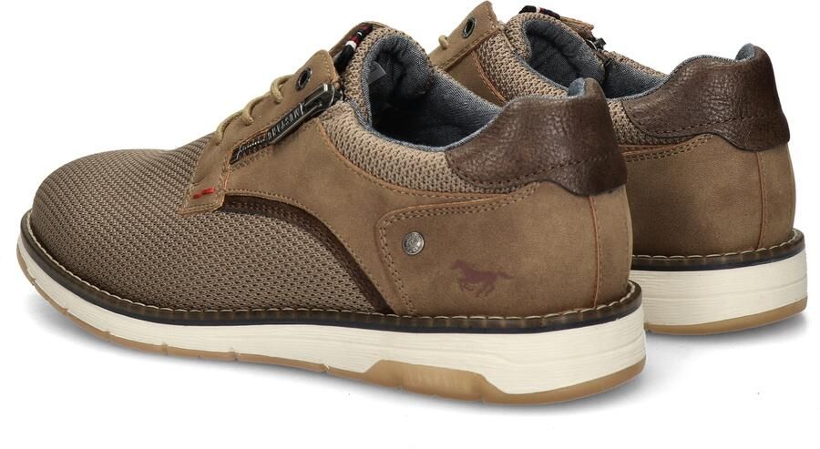 Mustang Veterschoenen Heren Taupe - Foto 8