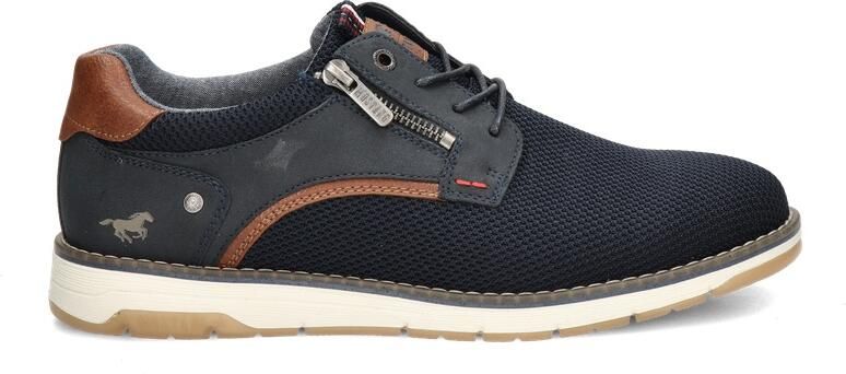 Mustang Veterschoenen Heren Blauw - Foto 9