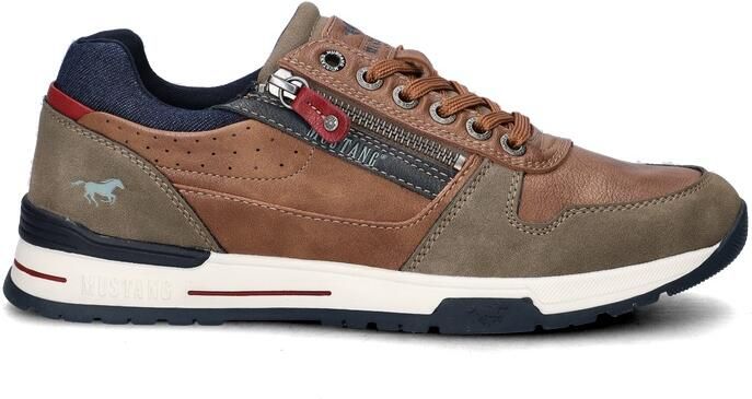 Mustang Lage Sneakers 26M028100300COGNAC - Foto 2