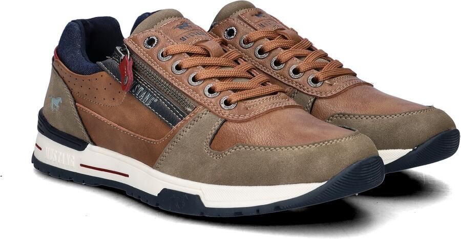 Mustang Lage Sneakers 26M028100300COGNAC - Foto 4