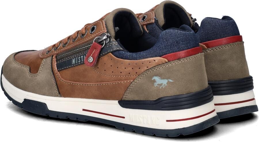 Mustang Lage Sneakers 26M028100300COGNAC - Foto 3