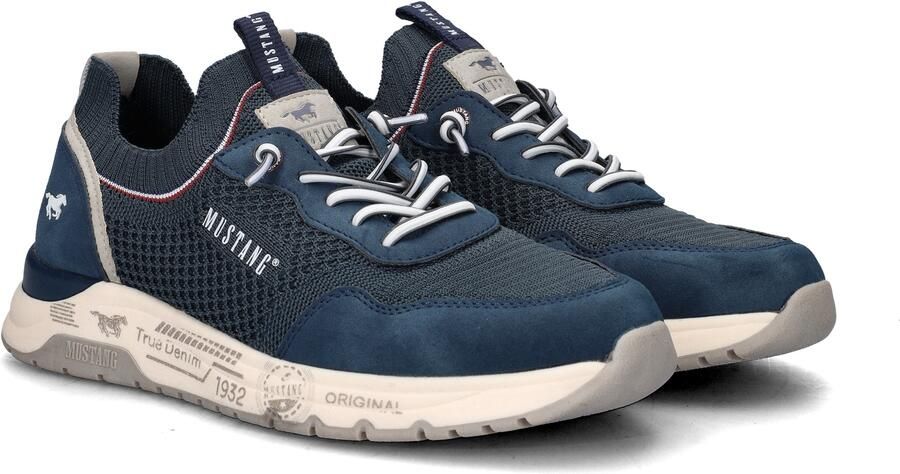 Mustang Lage Sneakers 26M0291003NAVY - Foto 2
