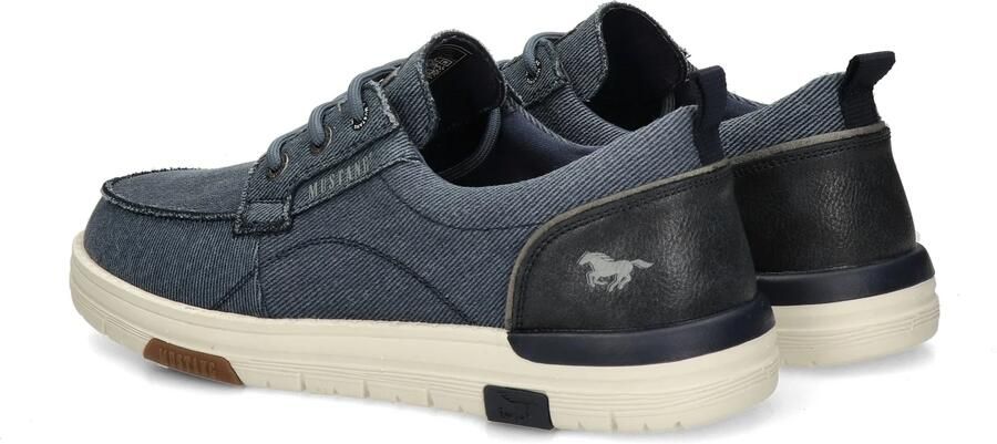 Mustang Veterschoenen Heren Blauw - Foto 3