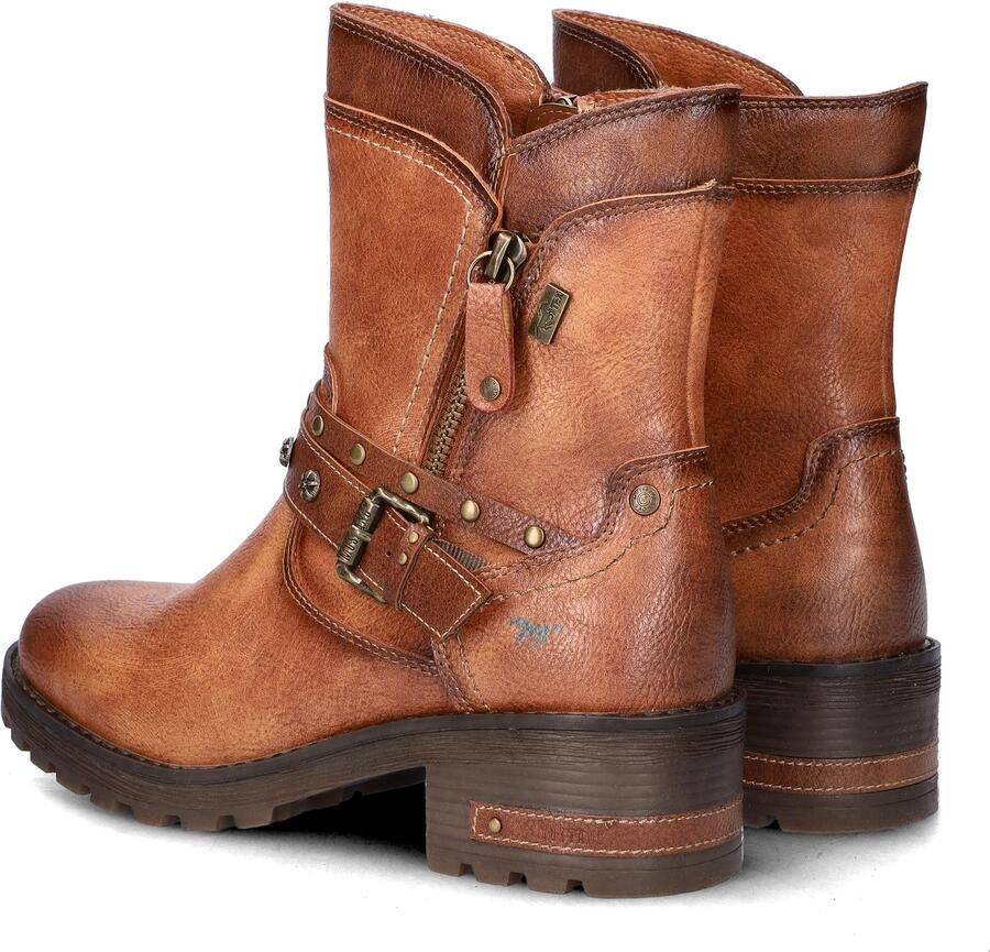 Mustang Shoes Winterlaarzen Haukea Biker boots met blokhak en TEX-membraan - Foto 2