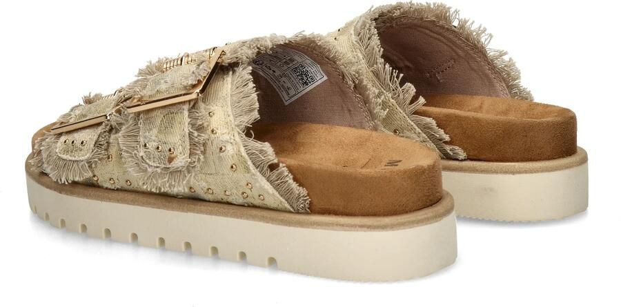 Mustang dames muiltjes beige - Foto 3
