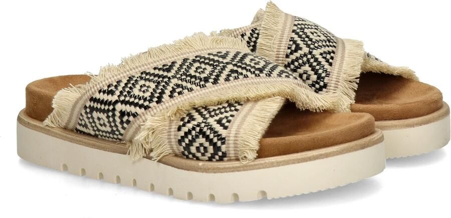 Mustang Slippers Dames Beige - Foto 10