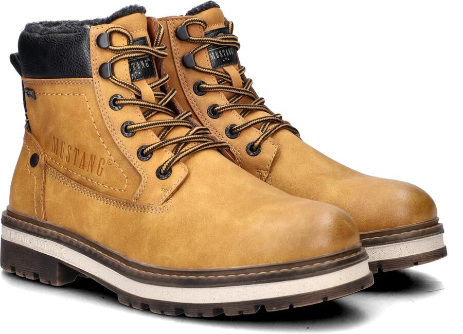 Mustang heren veterboot Camel - Foto 4