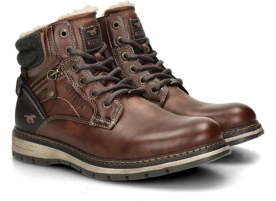 Mustang Shoes Winterlaarzen Mariko Workerboots veterlaarzen met TEX-uitrusting - Foto 9