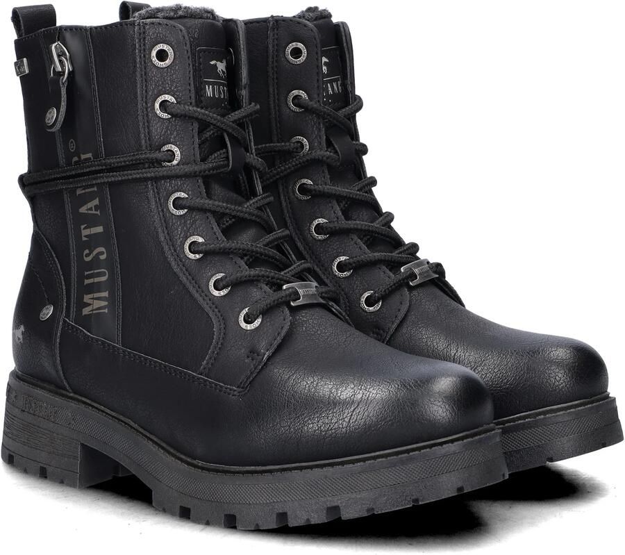 Mustang Shoes Winterlaarzen Darleen Veterboots met profielzool - Foto 7