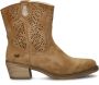 Mustang Shoes Cowboylaarsjes Cowboy enkellaarsjes laarzen met ingewikkelde perforatie op de schacht - Thumbnail 2