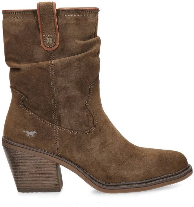 Mustang Shoes Cowboylaarzen met aangerimpelde slouchy-schacht - Foto 4