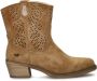 Mustang Shoes Cowboylaarsjes Cowboy enkellaarsjes laarzen met ingewikkelde perforatie op de schacht - Thumbnail 3