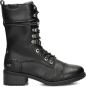 Mustang Zwarte Winter Dames Enkellaars Black Dames - Thumbnail 3
