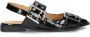 Nelson lak slingback loafers zwart - Thumbnail 2