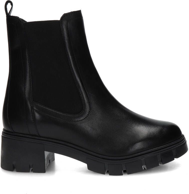 Nelson leren chelsea boots zwart - Foto 3