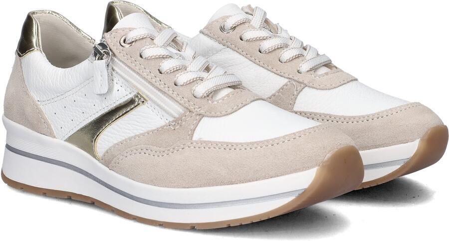 Nelson Flex dames sneaker Beige wit - Foto 2