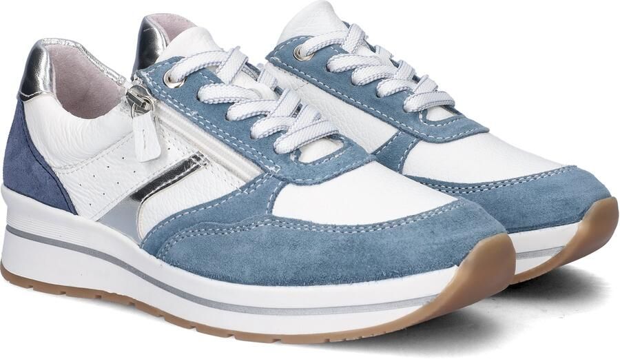 Nelson Flex dames sneaker Blauw wit - Foto 4