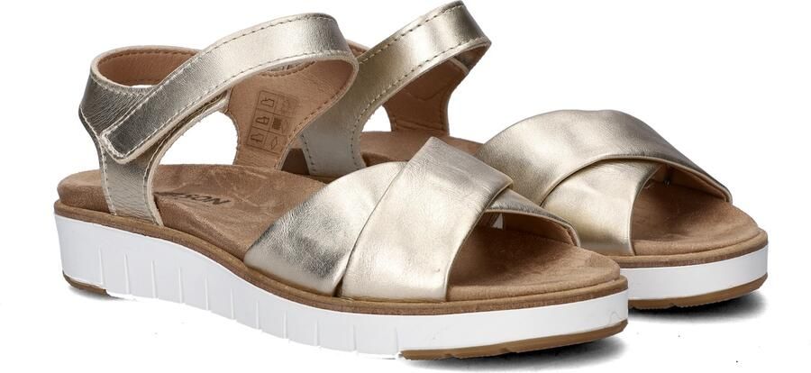 Nelson Flex leren sandalen goud - Foto 6