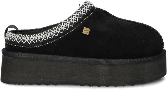 Nelson suède pantoffels zwart - Foto 2