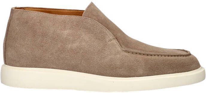 Nelson suède enkelboots taupe