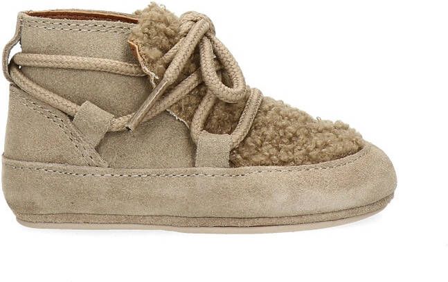 Nelson Kids suède enkelboots bruin Beige Meisjes Suede 21 - Foto 6